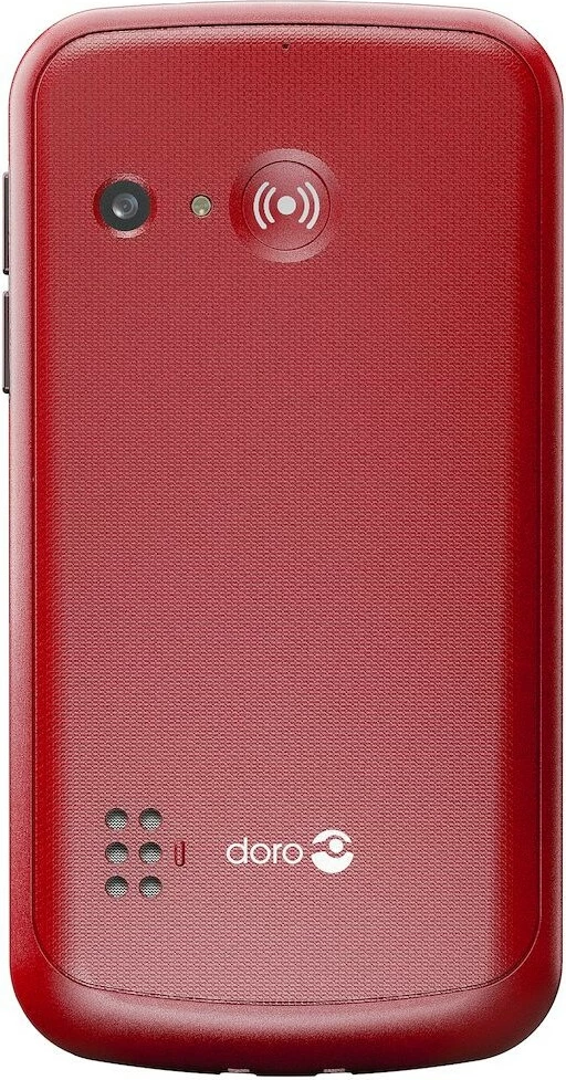 Enostaven mobilni telefon Doro 1880, Single SIM, 2,4", rdeč