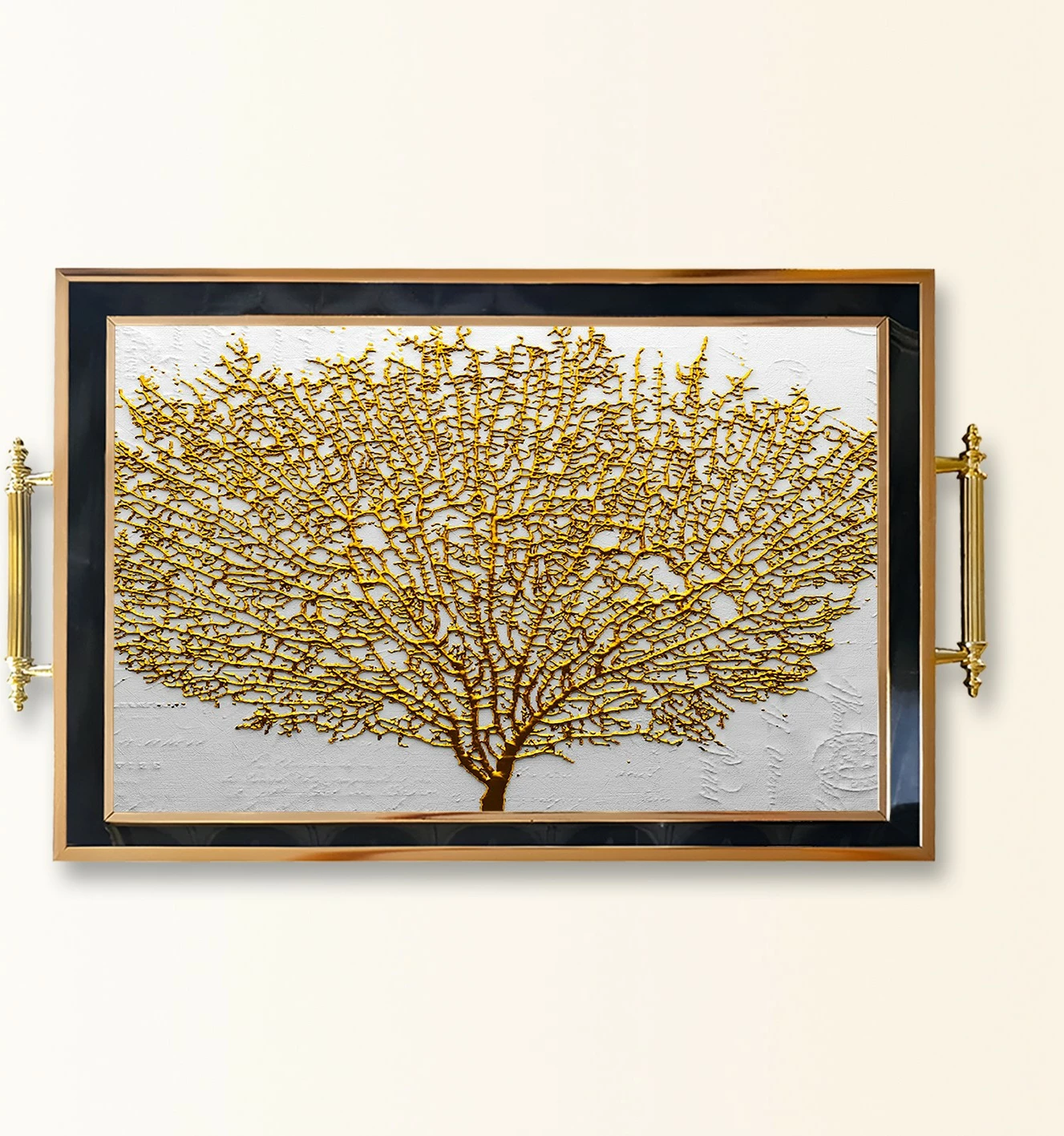 Steklena pladnja Aberto TPA9943, večbarvna, 50x29x3,5 cm