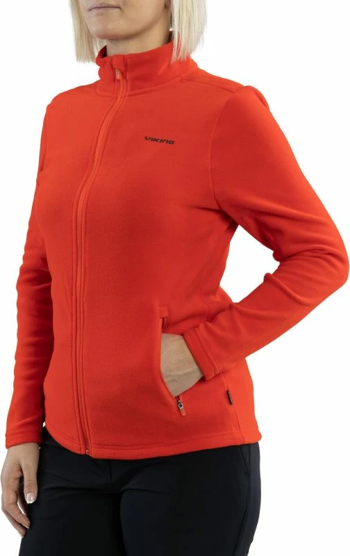 Topel in udoben duks za ženske Viking, rdeč