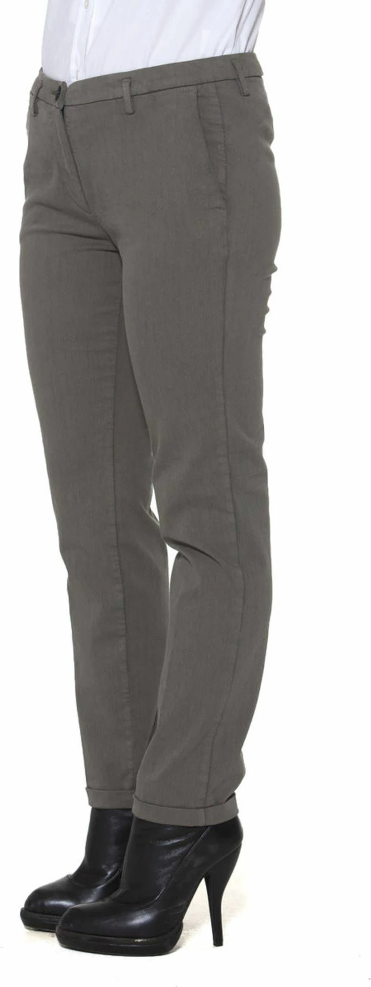 Hlače za ženske Fred Perry, zelene