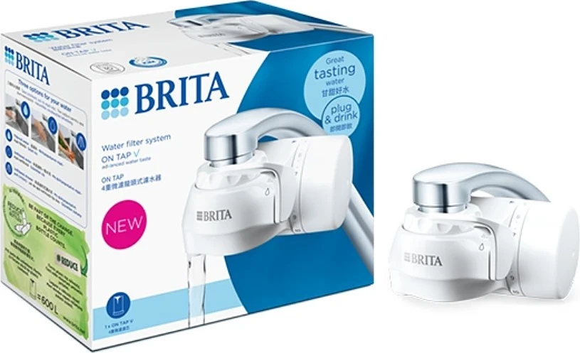 Filtrirni sistem za pipo Brita ON TAP V CU CE2, bel