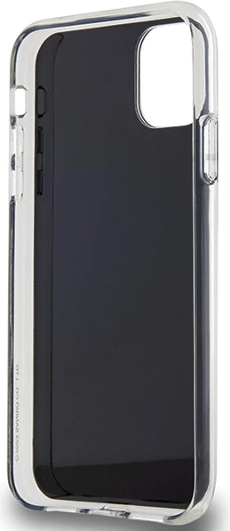 Ovitek za telefon z motivom IML Kitty Face Hello Kitty za iPhone 11/XR, črn