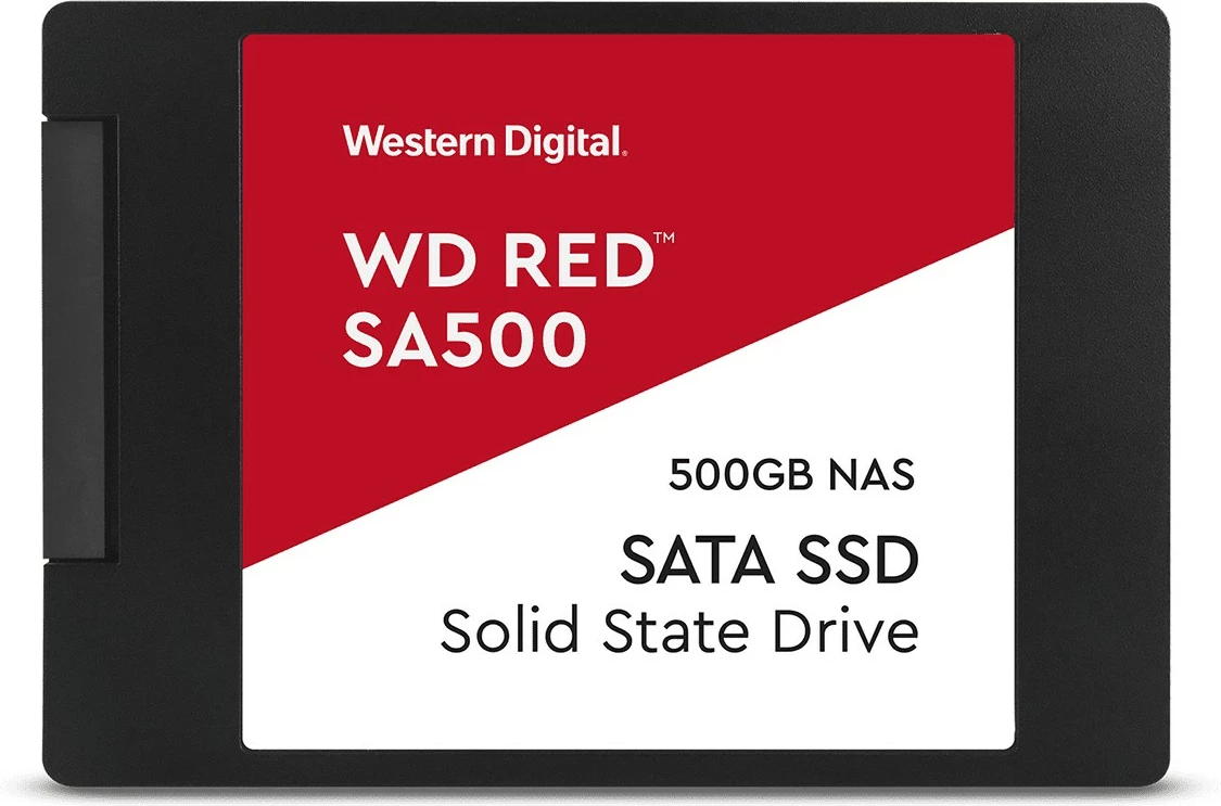 SSD za NAS Western Digital Red SA500, 500 GB, 2,5", 560 MB/s