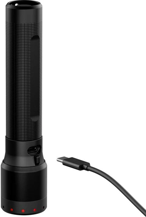 Ročna svetilka LED Ledlenser P7R, 80 h, IP68, črna