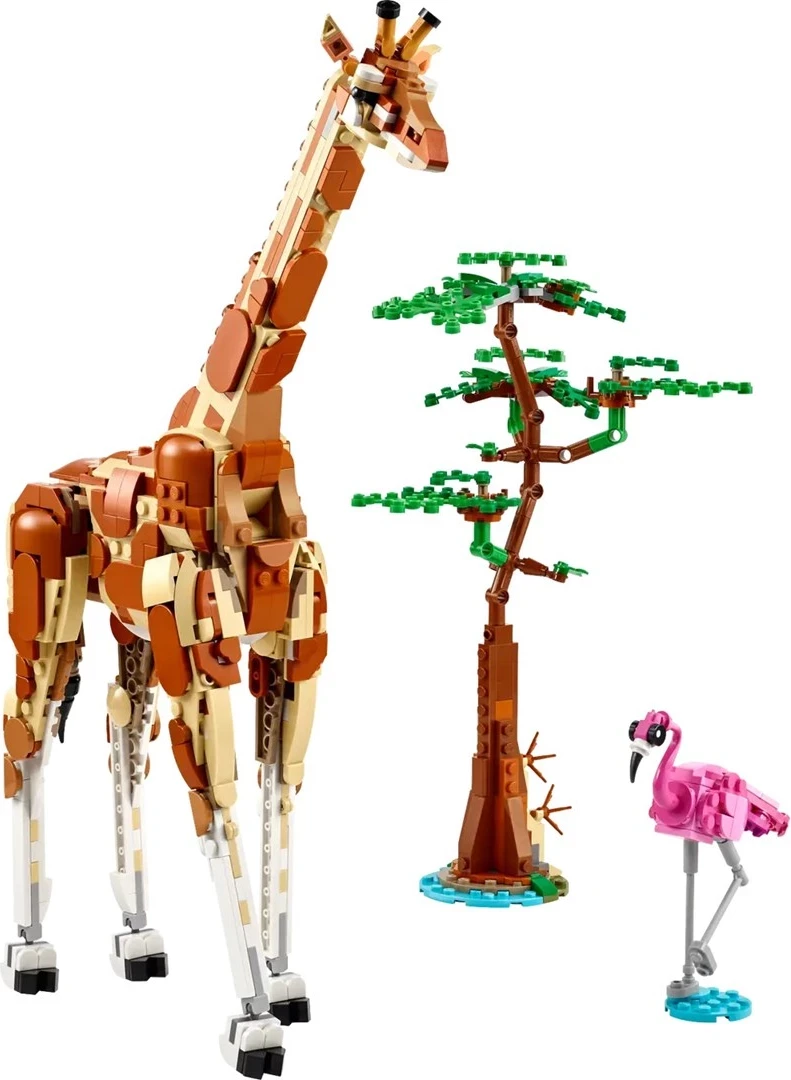 Komplet 3 v 1 LEGO Creator 31150 Wild Safari Animals