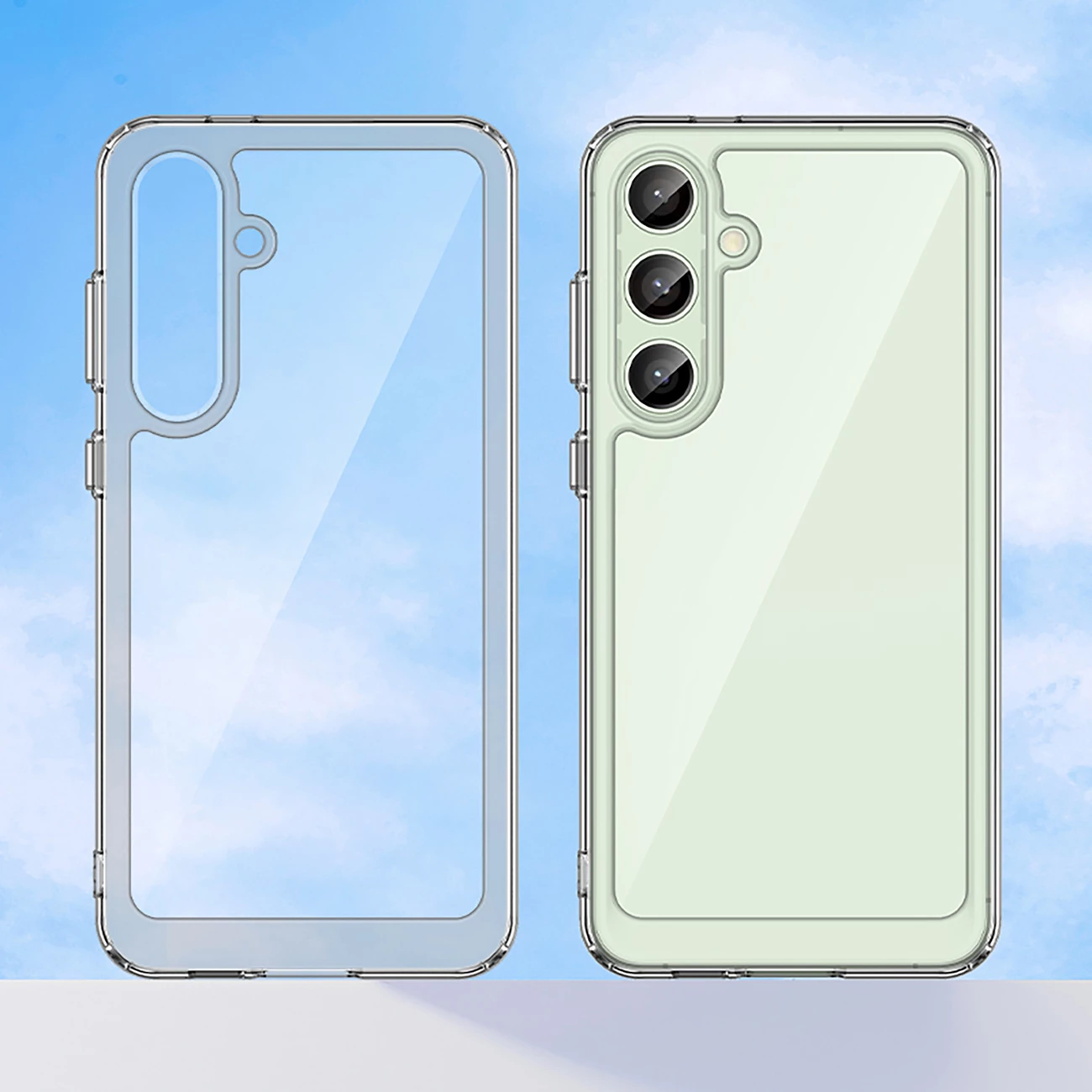 Prozoren ovitek za telefon Hurtel Outer Space Case za Samsung Galaxy S24 FE