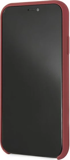 Silikonski ovitek za iPhone XR, Mercedes MEHCI61SILRE, rdeč