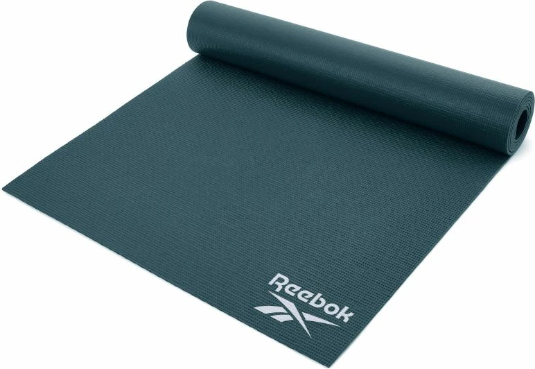Joga podloga 4 mm, Reebok RAYG-11022DG, zelena, za moške in ženske