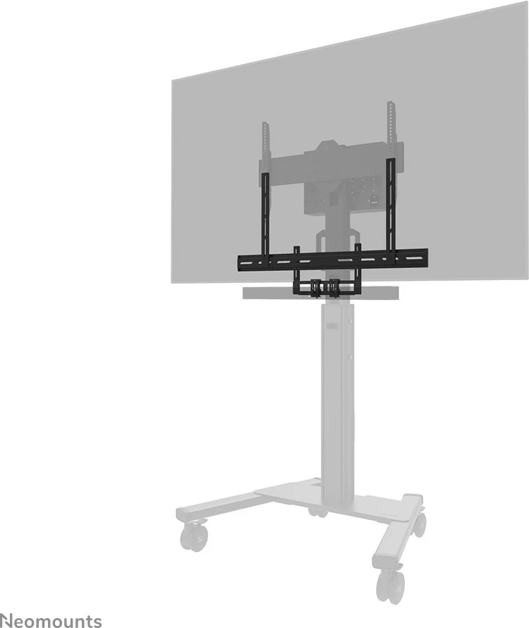 Univerzalni nosilec za videobar 43", Newstar AV2-500BL, VESA 200x200–800x600, 10 kg, črn