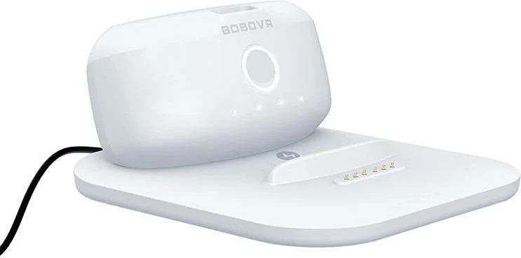 Polnilna postaja z rezervno baterijo za VR BoboVR BD2-1, 5200 mAh, bela