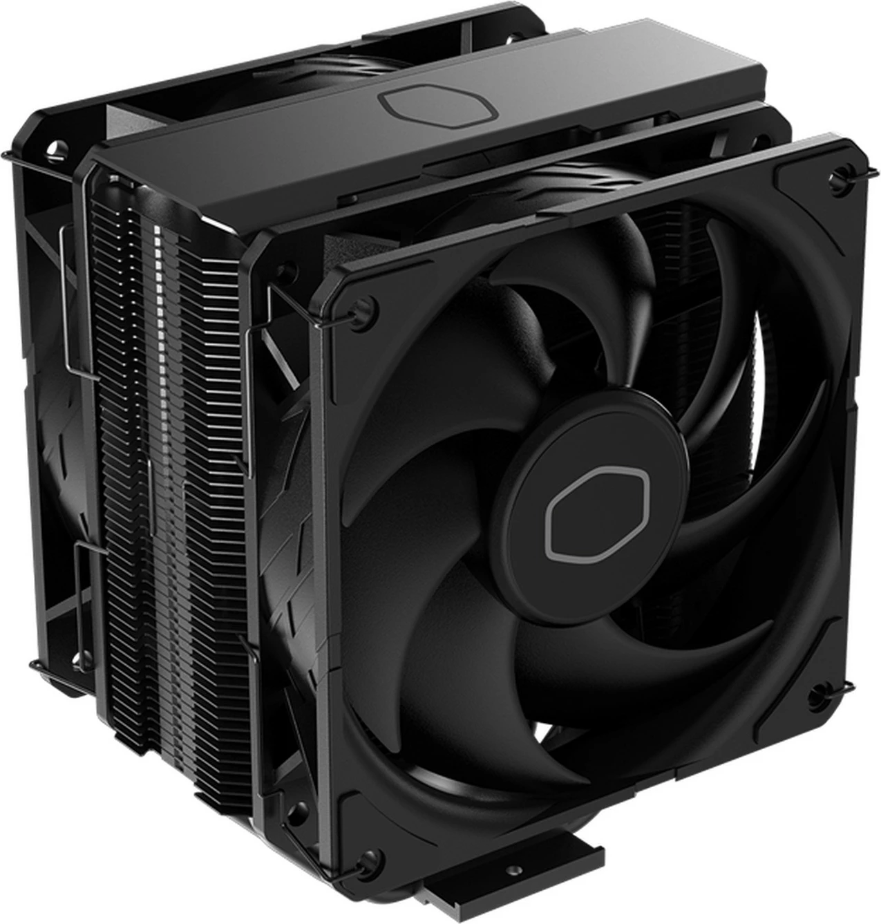 Zračni hladilnik Hyper 212 Black X Duo Cooler Master, 2x12 cm, PWM, črn