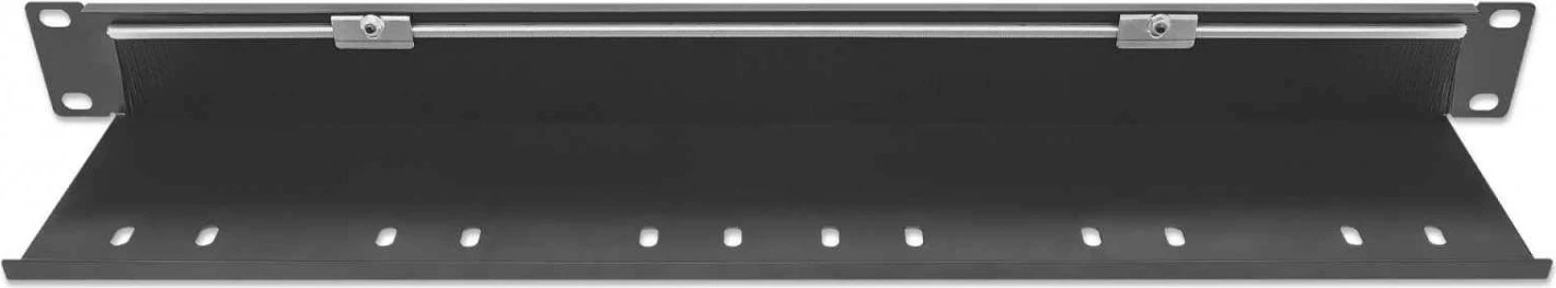 Panel za upravljanje kablov Intellinet 715812, 1U, črn, komplet 2 kosa