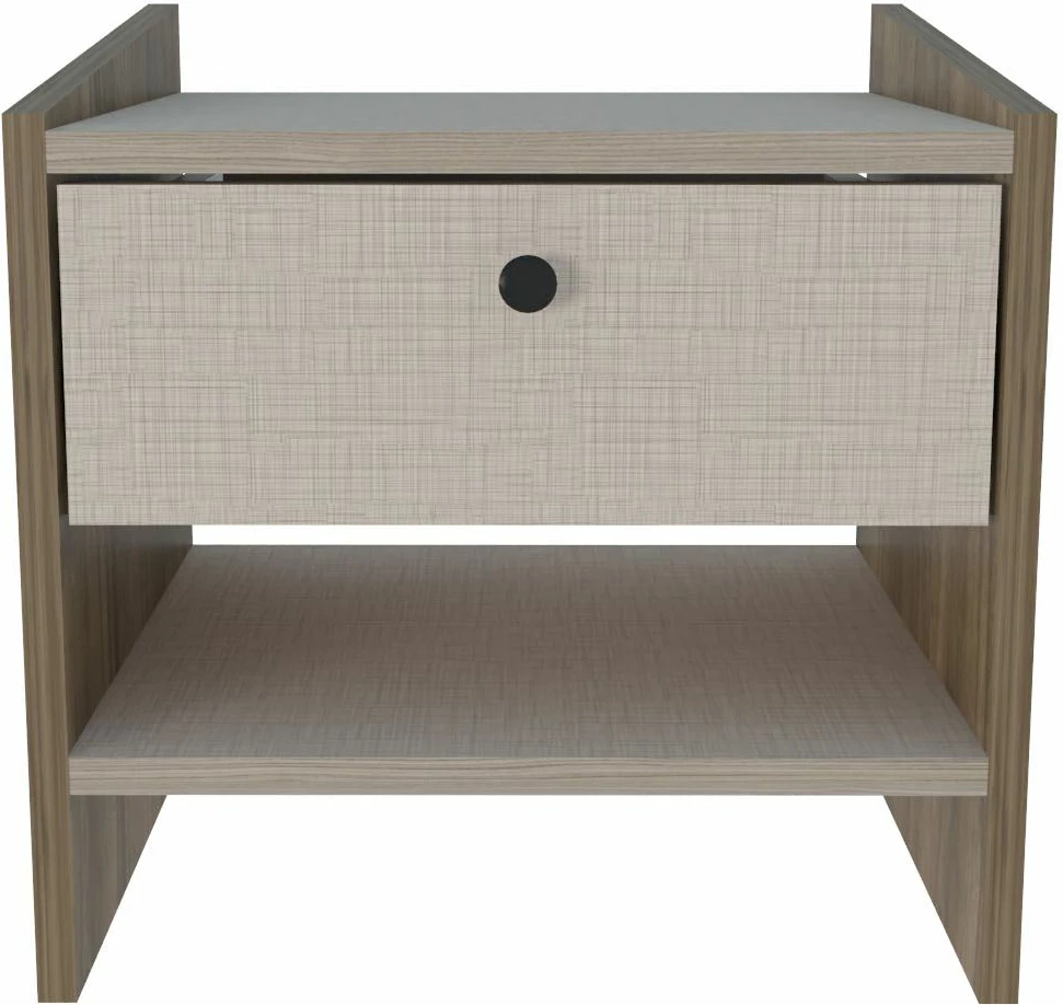 Nočna omarica Skye Decor, Berlin, oreh, bež