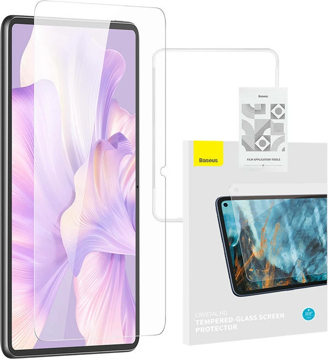 Kaljeno steklo 0,3 mm za Huawei MatePad Pro 12,6", prozorno — Baseus Crystal