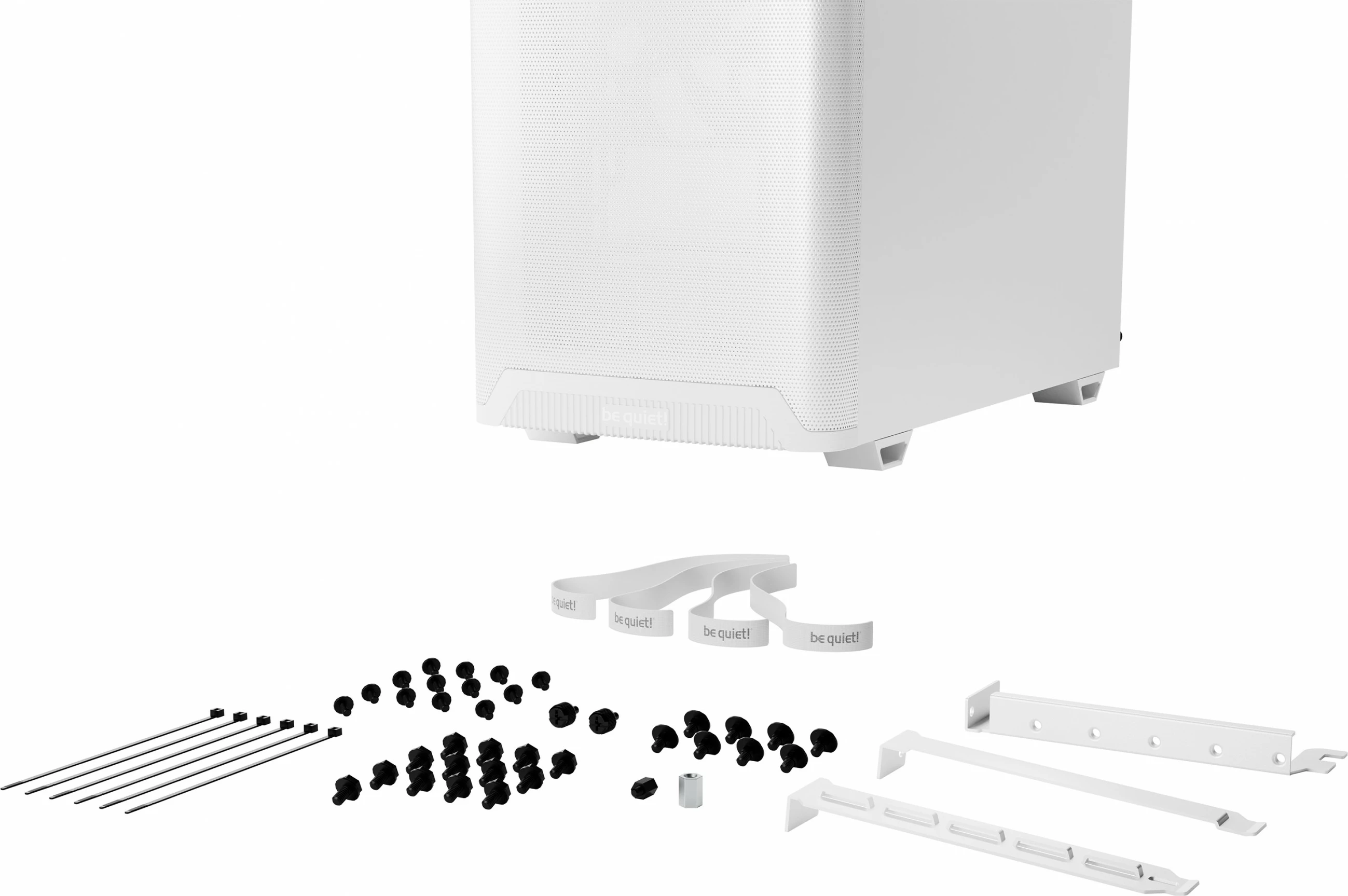 Kompaktna ohišje PURE BASE 501 Airflow Be Quiet!, Midi Tower, ATX, belo