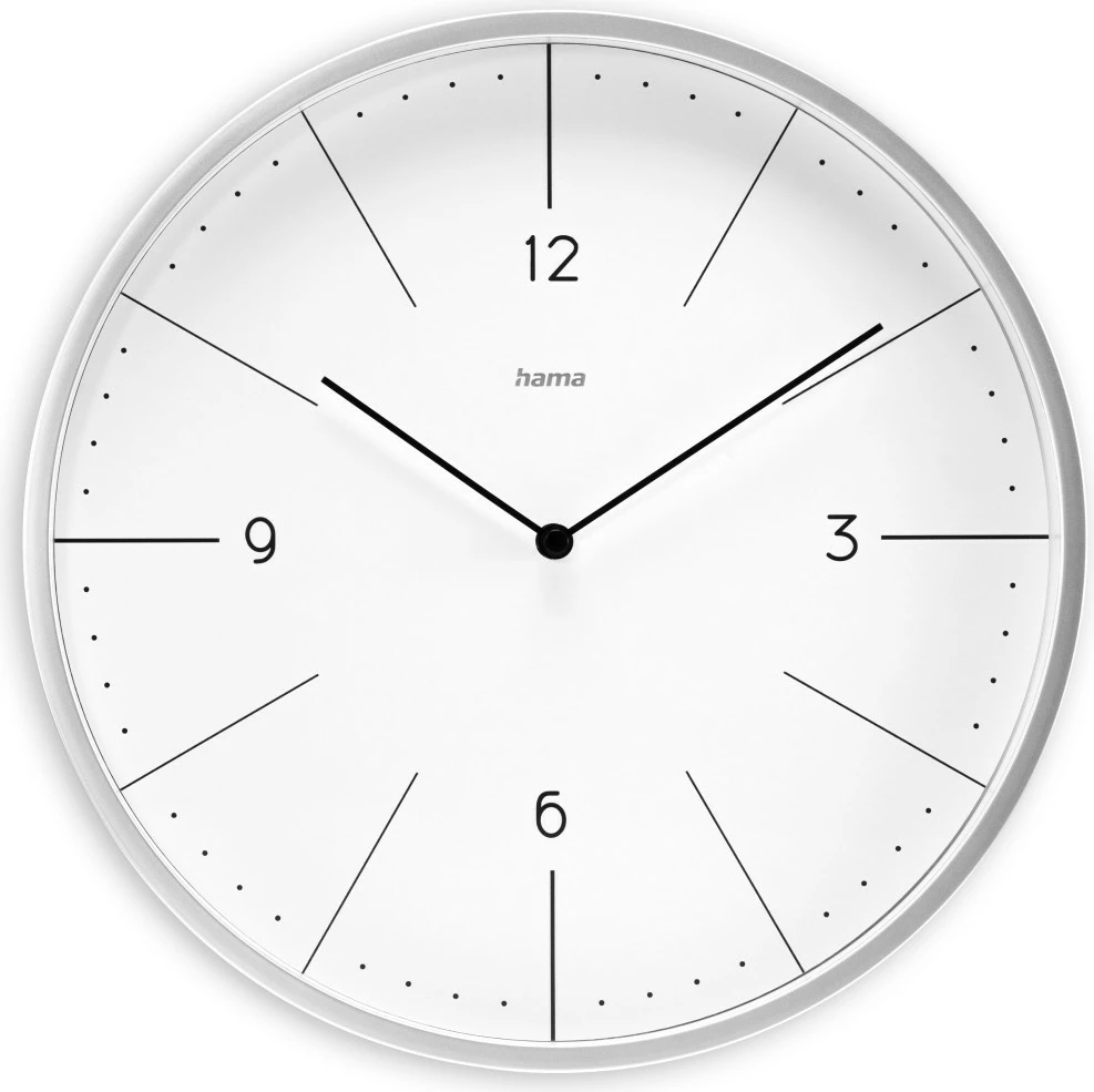 Stenska ura Sardinia, 30 cm, bela - Hama