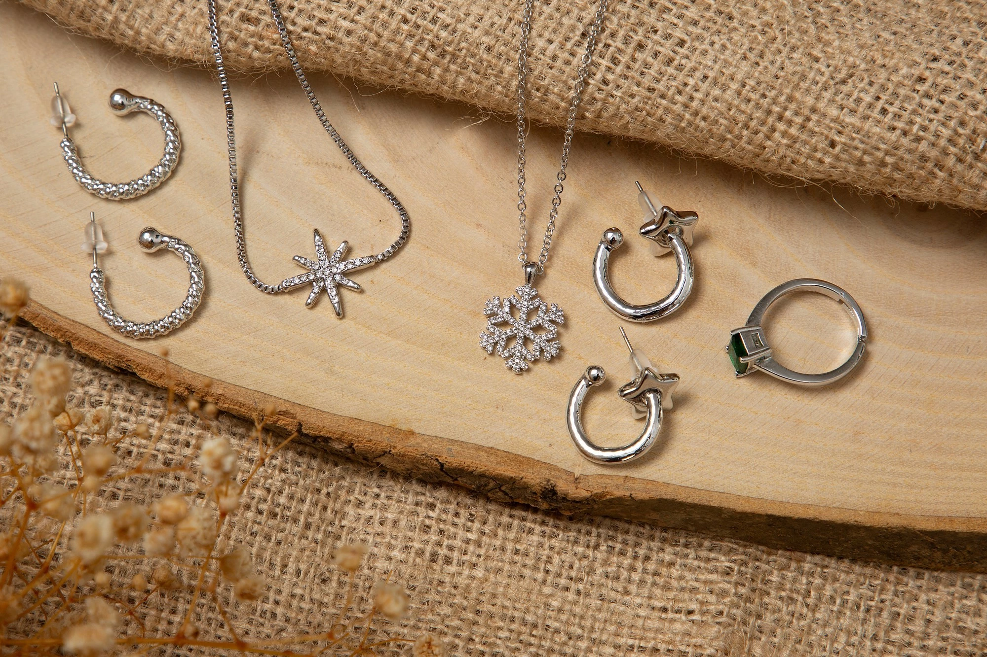 Kalendar adventa za srebrni nakit, Elika Silver, set