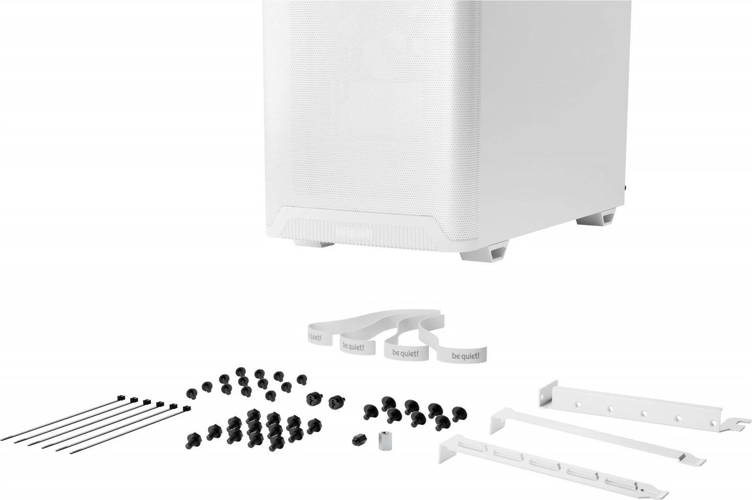 Ohišje Pure Base 501 LX ARGB, Be quiet!, Midi Tower, belo