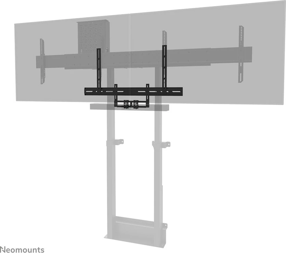 Univerzalni nosilec za videobar 43", Newstar AV2-500BL, VESA 200x200–800x600, 10 kg, črn