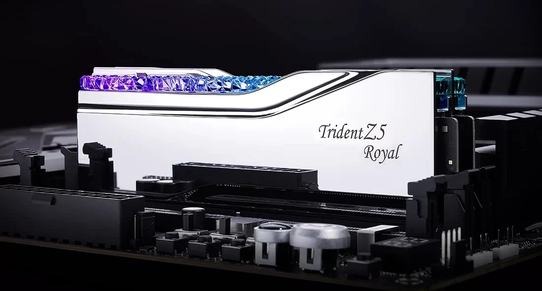 RAM memorija Trident Z5 Royal G.SKILL F5-6000J3036F48GX2-TR5S, 96 GB (2 x 48 GB), DDR5, RGB
