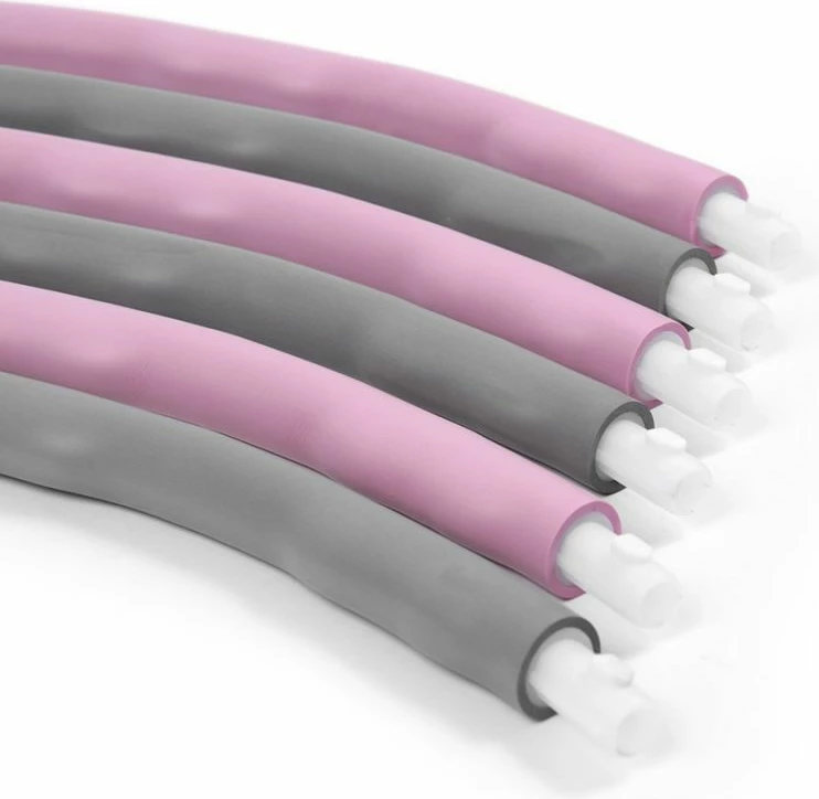 Hula-hop kolo 100 cm, SMJ, za moške in ženske, roza in srebrno