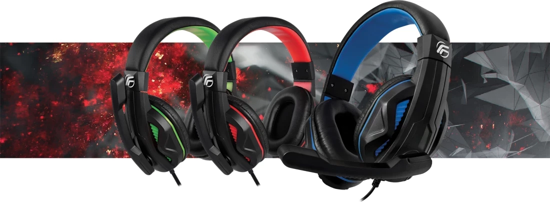 Gaming slušalke Fenner PC13, rdeče