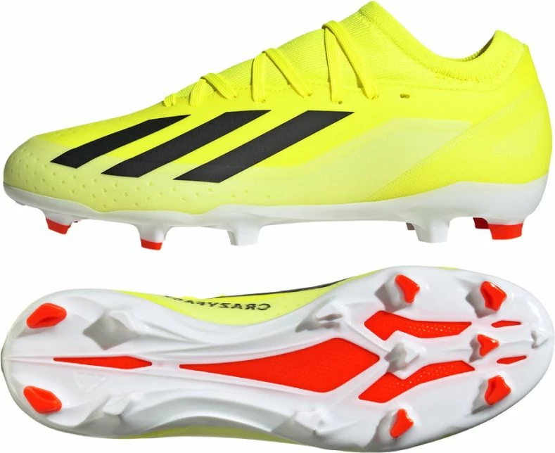 Futbalske kopačke adidas X Crazyfast League FG, moške, rumene