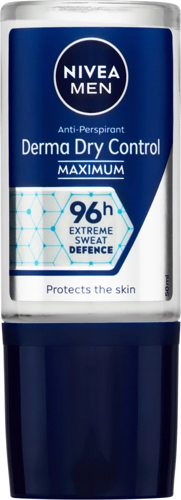 Deodorant roll-on za moške Nivea Men Derma Dry Control 50 ml