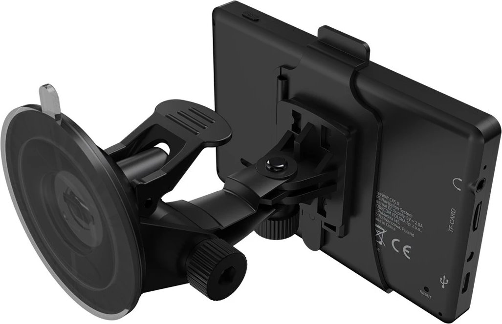 Navigacija za avto in tovornjak MODECOM FreeWAY CX 5.0 z MiGO Navigation Truck, 8 GB, zaslon 5", črn