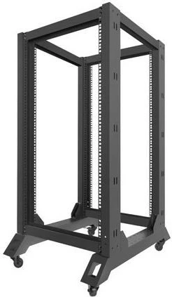 Odprto računalniško ohišje 22U, 600x800 mm, črno, Lanberg OR01-6822-B