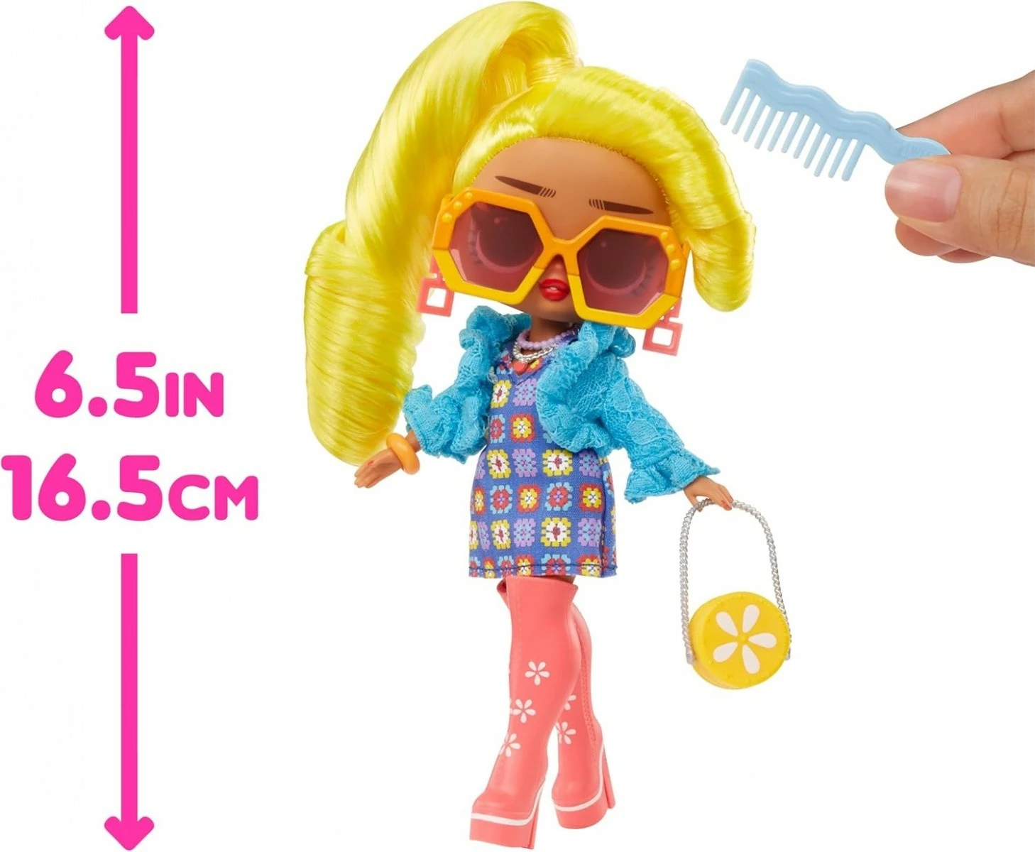 Punčka L.O.L. Surprise Tweens Hana Groove MGA, 16,5 cm, z dodatki, večbarvna