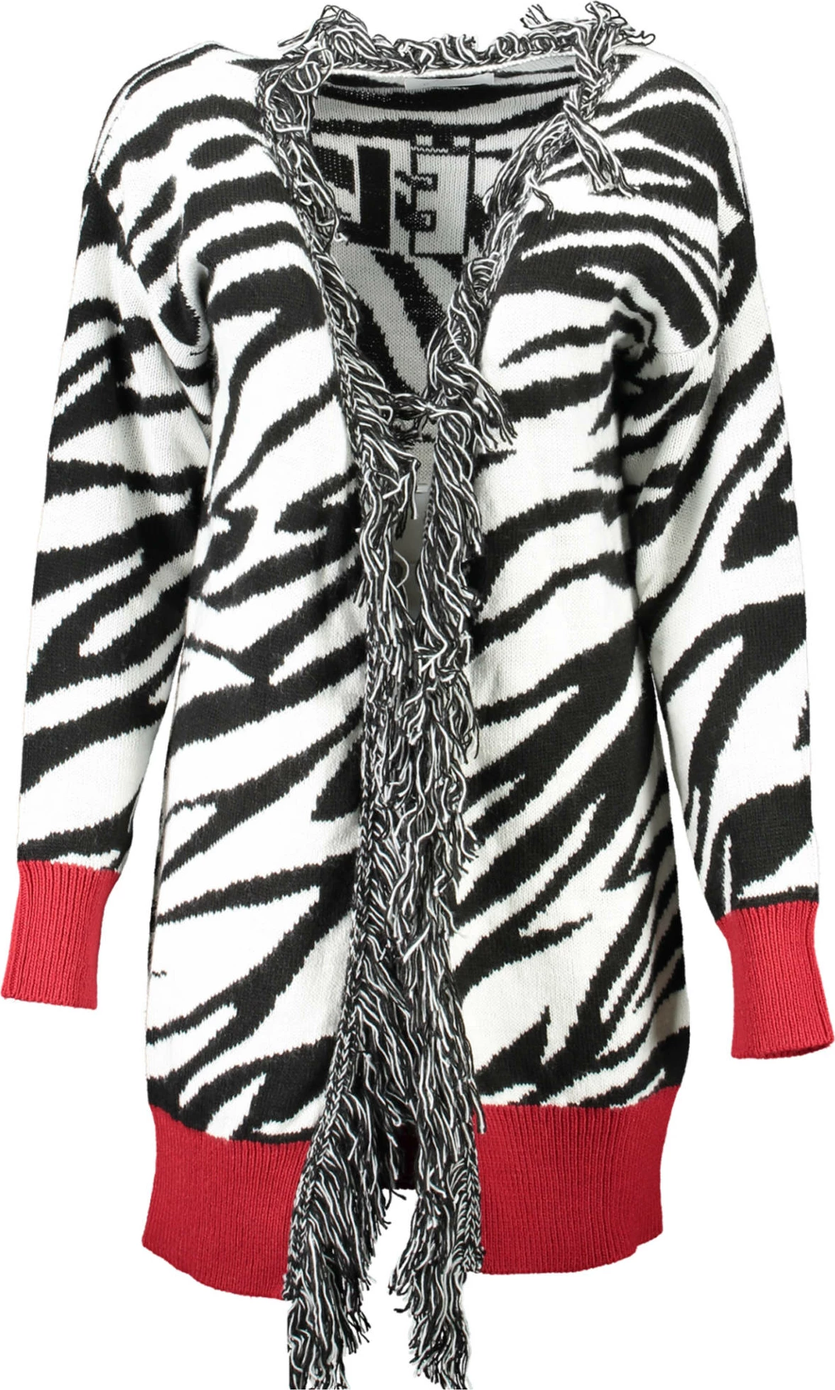 Dolga pletenina za ženske GAELLE PARIS, bela