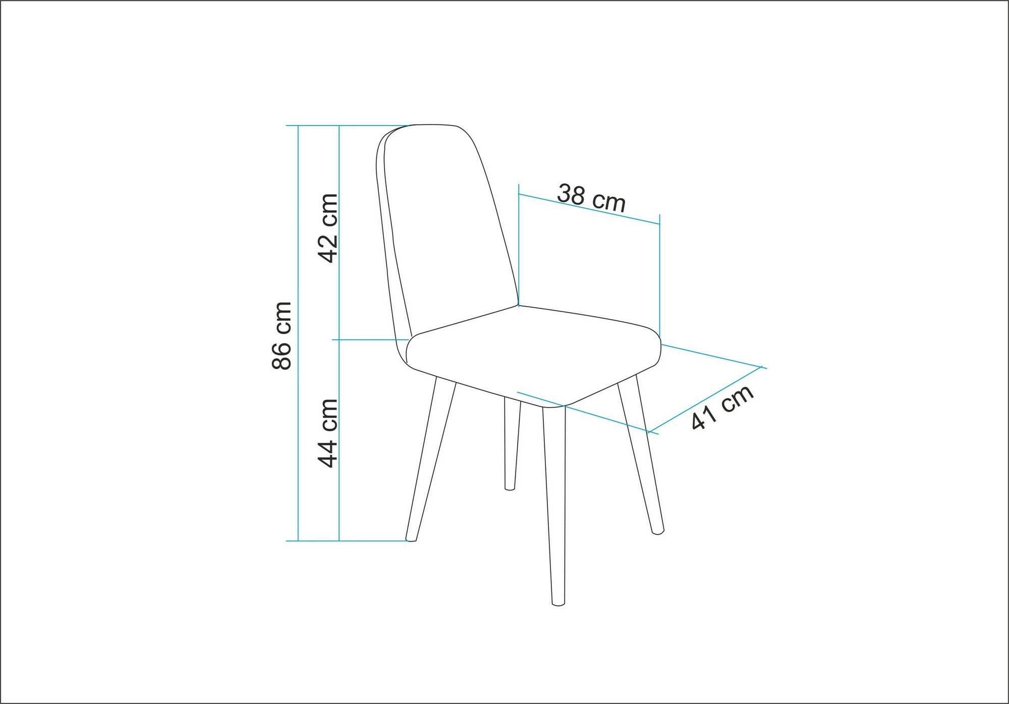 Stol iz hrasta, zelen – Skye Decor Vina Mini 1070