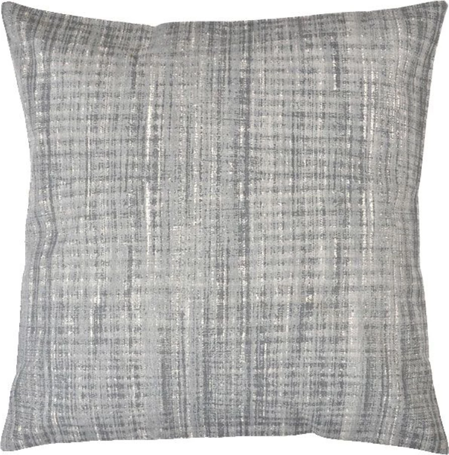 Dekorativni vzglavnik Flow, bombaž, temno siva, 60x60 cm