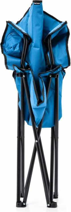 Zložljiv turistični stol Meteor, unisex, moder