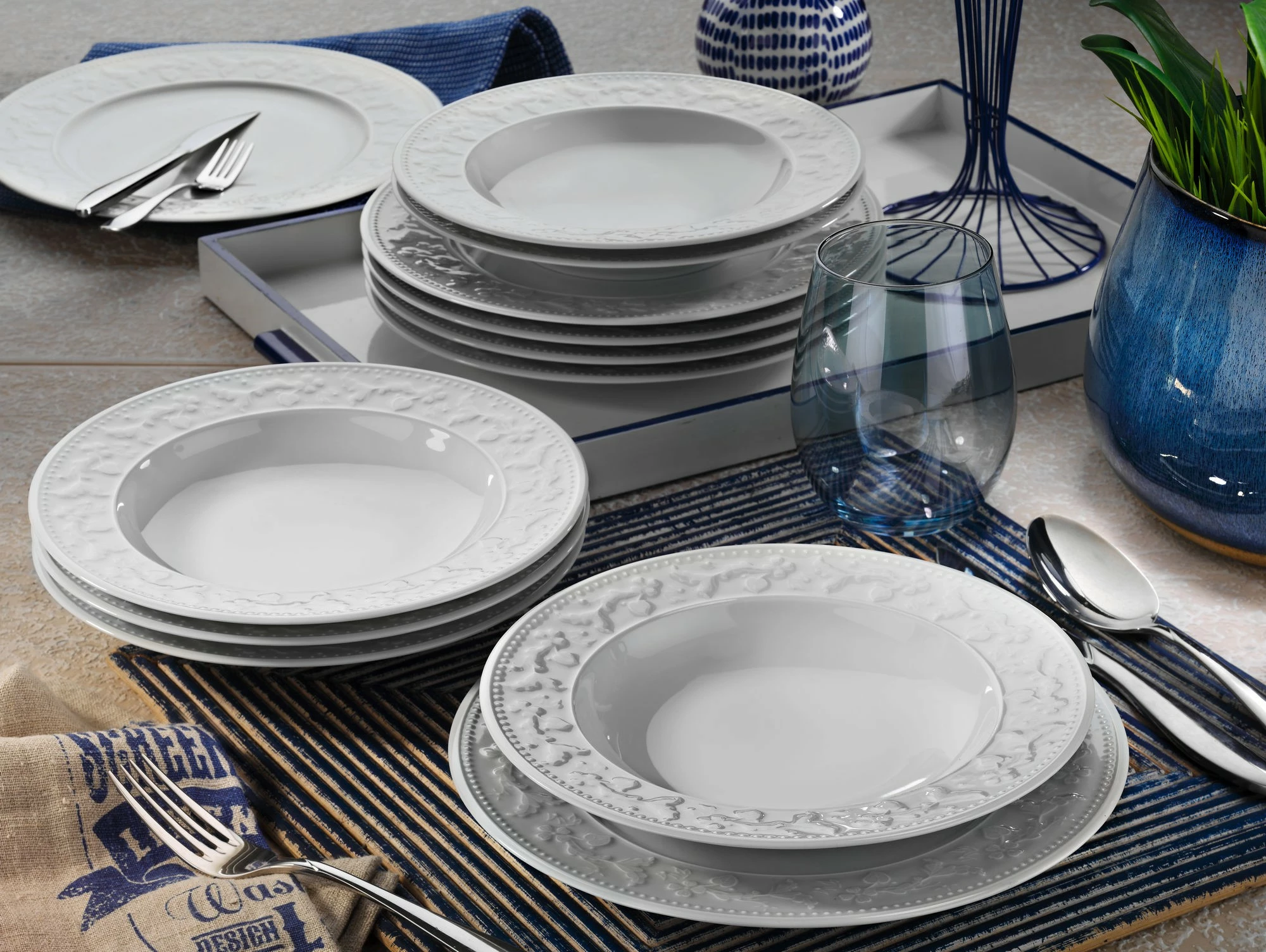 Set jedilnega posodja, 24 kosov, Hermia SV24Y200