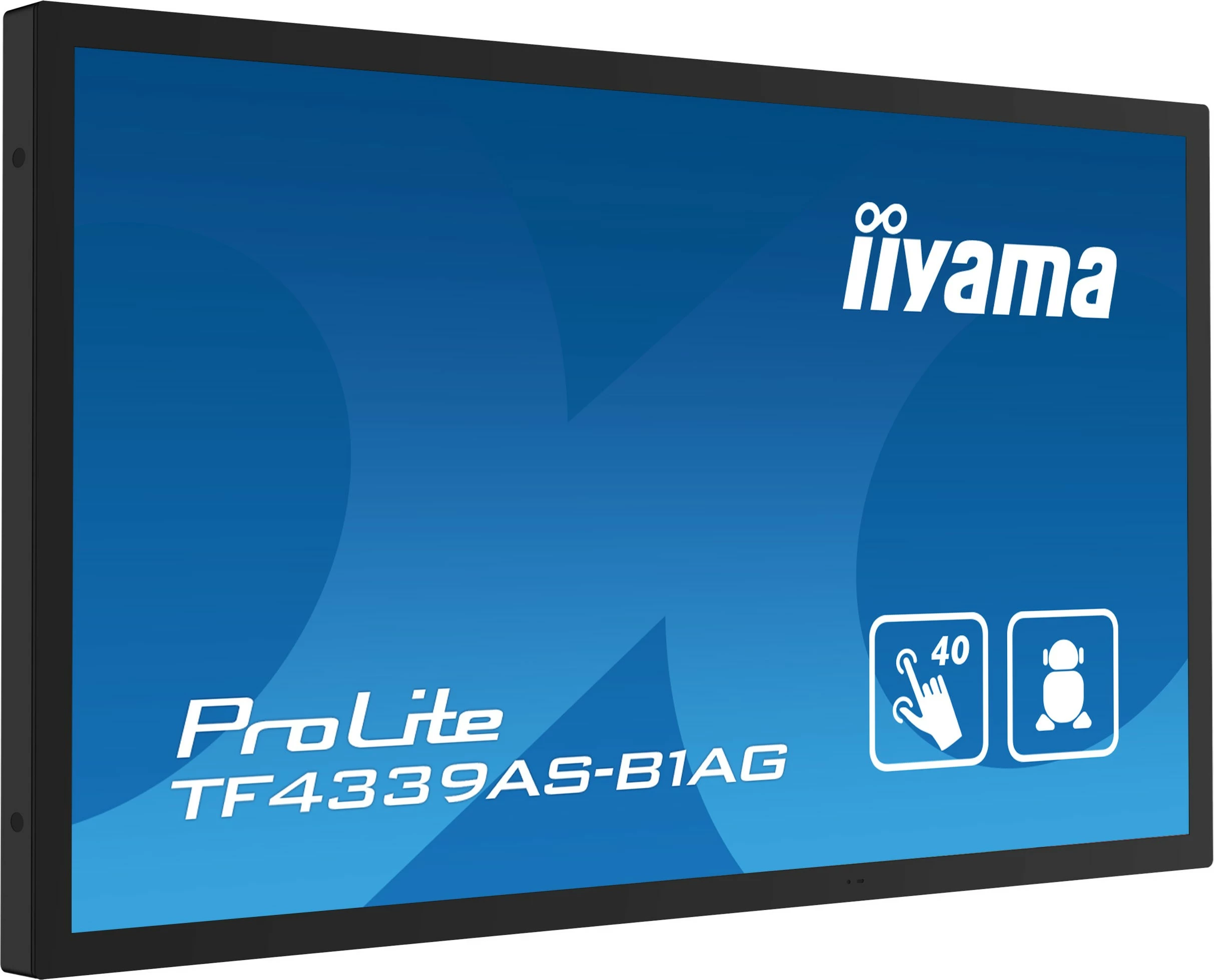 Interaktivni zaslon iiyama TF4339AS-B1AG, 42,5", LED, 4K, Android
