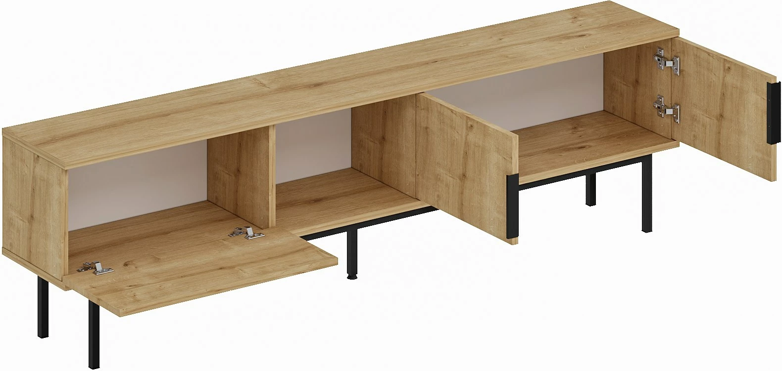 Komoda za TV, hrast safir, Skye Decor Ramsey