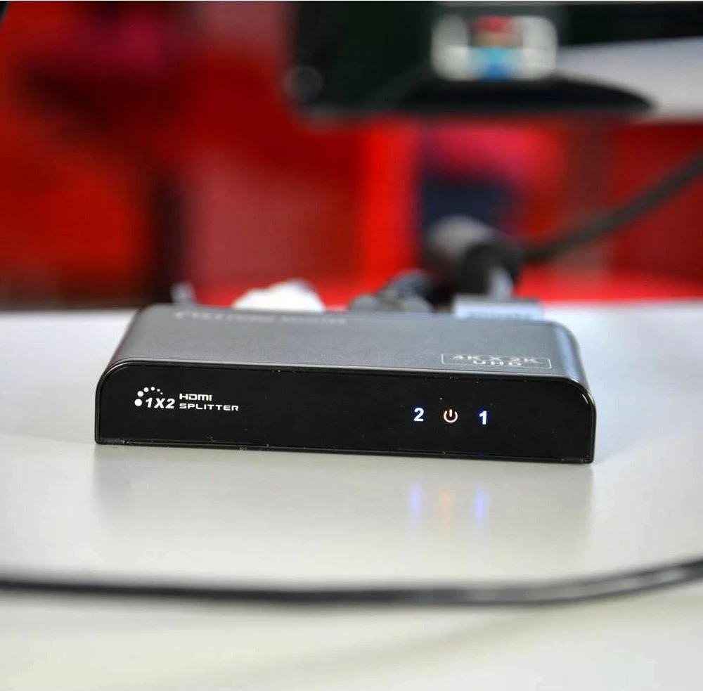 Razdelilec HDMI za 2 zaslona Techly IDATA HDMI2-4K2, 2x HDMI