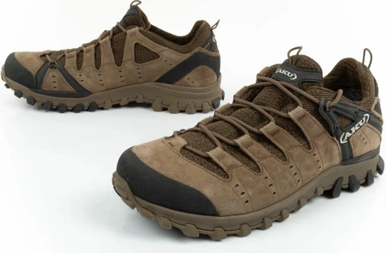 Gorski tekaški copati Aku, rjavi - moški