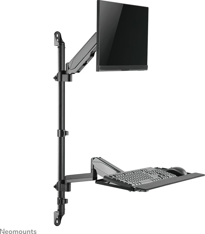 Stojalo za delo na steni, Neomounts Newstar WL90-325BL1, 32", črno