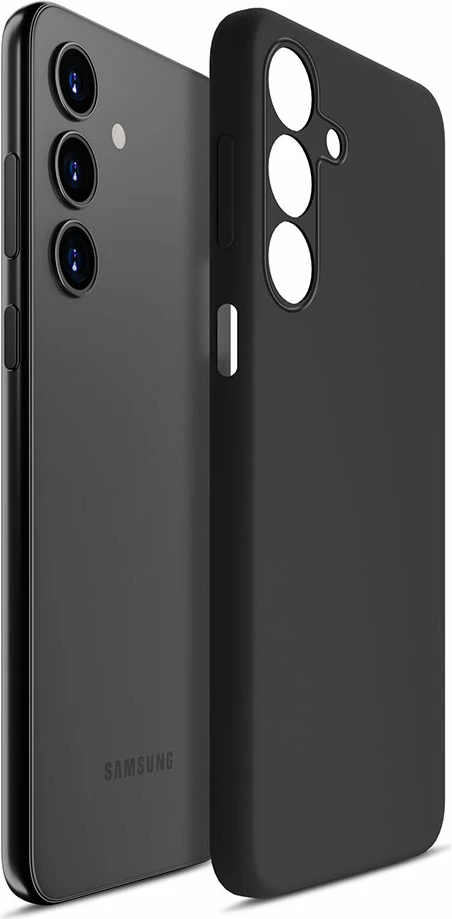 Ovitek iz silikona 3mk za Samsung Galaxy A25 5G, črn