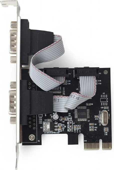 Notranja serijska kartica Gembird SPC-22, črna