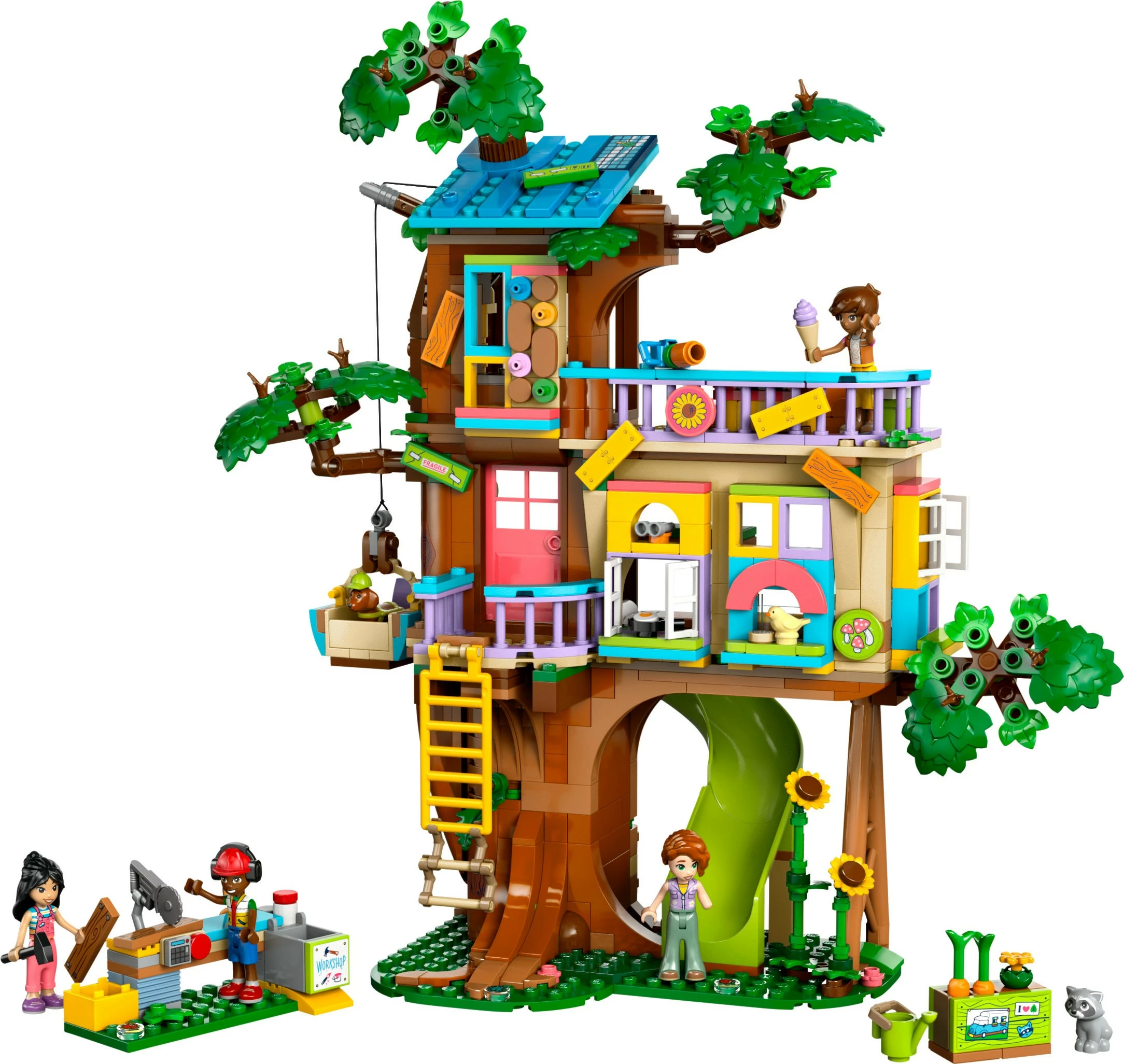 Hiša na drevesu LEGO Friends 42652, 701 del, večbarvno