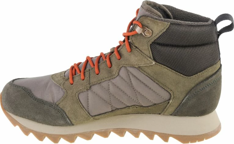 Visoke pohodne superge Merrell Alpine Sneaker Mid Plr Wp 2, moške, zelene