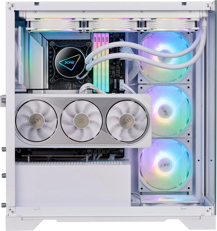 Ohišje XPG INVADER X WOF Mid-Tower, belo