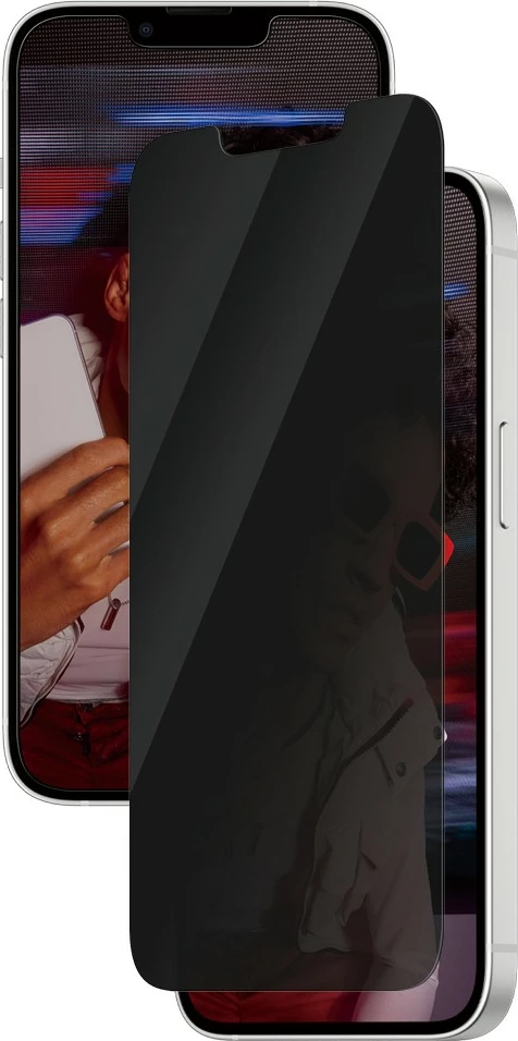 Zaščita zaslona s funkcijo zasebnosti PanzerGlass za iPhone 16e/14/13/13 Pro, prozorna
