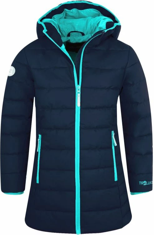 Zimska jakna za otroke Trollkids, navy blue