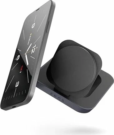 Brezžični polnilnik MagSafe ZENS, indukcijski, črn