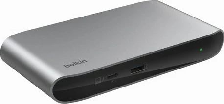 Kompakten hub Thunderbolt 4, Belkin INC013VFSGY, USB 4 Type-A, 150 W, črn, siv